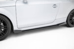 Maxton Street Pro side skirt diffusers + Flaps for Audi TT S / TT S-Line 8J Facelift