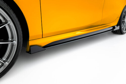 Maxton Street Pro side skirt diffusers + Flaps for BMW 1 M-Pack F70