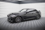 Maxton Street Pro side skirt diffusers + Flaps for BMW 2 Coupe G42