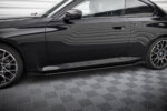 Maxton Street Pro side skirt diffusers + Flaps for BMW 2 Coupe G42