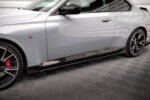 Maxton Street Pro side skirt diffusers + Flaps for BMW 2 Coupe M-Pack / M240i G42