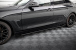 Maxton Street Pro side skirt diffusers + Flaps for BMW 4 Gran Coupe F36