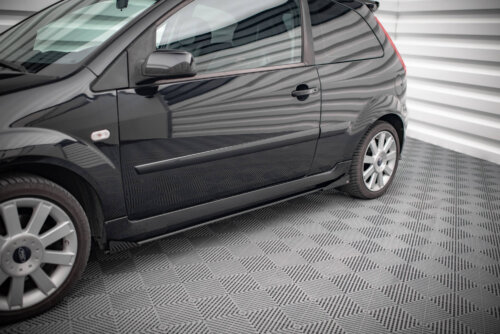 Maxton Street Pro side skirt diffusers + Flaps for Ford Fiesta ST Mk6