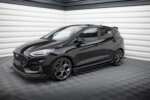 Maxton Street Pro side skirt diffusers + Flaps for Ford Fiesta ST / ST-Line Mk8