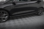Maxton Street Pro side skirt diffusers + Flaps for Ford Fiesta ST / ST-Line Mk8