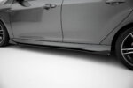 Maxton Street Pro side skirt diffusers + Flaps for Ford Focus ST Mk3 Facelift