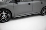Maxton Street Pro side skirt diffusers + Flaps for Ford Focus ST Mk3 Facelift