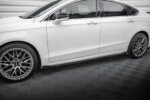 Maxton Street Pro side skirt diffusers + Flaps for Ford Mondeo Sport Mk5 Facelift / Fusion Sport Mk2 Facelift