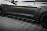 Maxton Street Pro side skirt diffusers + Flaps for Ford Mustang GT Mk6