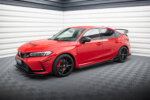 Maxton Street Pro side skirt diffusers + Flaps for Honda Civic Type-R Mk 11