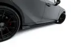 Maxton Street Pro side skirt diffusers + Flaps for Lexus IS 500 Mk3 Facelift 2 (XE30)