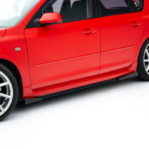 Maxton Street Pro bočni produžeci + Flaps za Mazda 3 MPS Mk1
