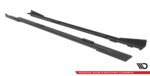 Maxton Street Pro side skirt diffusers + Flaps for Mazda 3 MPS Mk1
