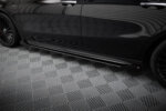 Maxton Street Pro side skirt diffusers + Flaps for Mercedes-AMG A35 W177 Facelift