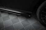 Maxton Street Pro side skirt diffusers + Flaps for Mercedes-AMG A35 W177 Facelift