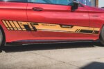 Maxton Street Pro side skirt diffusers + Flaps for Mercedes-AMG C43 / AMG-Line Coupe C205
