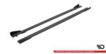 Maxton Street Pro side skirt diffusers + Flaps for Mercedes-AMG C63 Sedan / Estate W205 Facelift