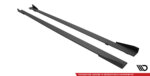 Maxton Street Pro side skirt diffusers + Flaps for Mercedes-AMG C63 Sedan / Estate W205 Facelift