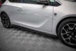 Maxton Street Pro side skirt diffusers + Flaps for Opel Astra GTC OPC-Line J