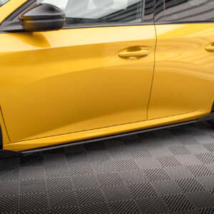 Maxton Street Pro bočni produžeci + Flaps za Peugeot 208 GT Mk2