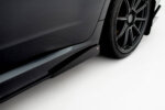Maxton Street Pro side skirt diffusers + Flaps for Subaru Impreza WRX STI Mk3 Facelift