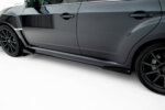 Maxton Street Pro side skirt diffusers + Flaps for Subaru Impreza WRX STI Mk3 Facelift