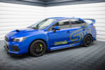 Maxton Street Pro side skirt diffusers + Flaps for Subaru WRX STI Mk1