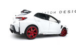 Maxton Street Pro side skirt diffusers + Flaps for Toyota GR Corolla Mk12