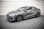 Maxton Street Pro bočni produžeci + Flaps V.1 za Audi S3 / A3 S-Line 8Y / 8Y Facelift