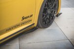 Maxton Street Pro side skirt diffusers + Flaps for Volkswagen Arteon R-Line Sedan / Shooting Brake Mk1