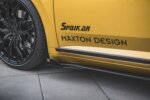 Maxton Street Pro side skirt diffusers + Flaps for Volkswagen Arteon R-Line Sedan / Shooting Brake Mk1