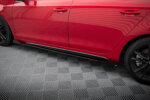 Maxton Street Pro side skirt diffusers + Flaps for Volkswagen Golf GTI Mk6