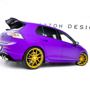 Maxton Street Pro bočni produžeci + Flaps za Volkswagen Golf R Hatchback Mk8 / Mk8 Facelift