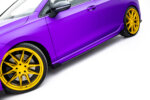 Maxton Street Pro side skirt diffusers + Flaps for Volkswagen Golf R Hatchback Mk8 / Mk8 Facelift