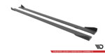 Maxton Street Pro side skirt diffusers + Flaps for Volkswagen Golf R Mk7