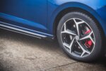 Maxton Street Pro side skirt diffusers + Flaps for Volkswagen Polo GTI Mk6