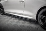 Maxton Street Pro side skirt diffusers + Flaps for Volkswagen Scirocco R Mk3 / Mk3 Facelift