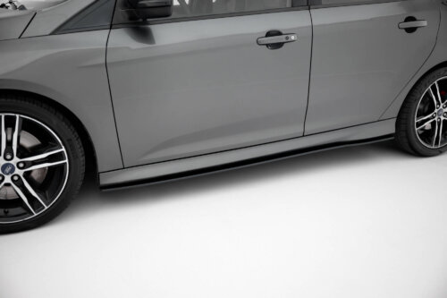 Maxton Street Pro side skirt diffusers for Ford Focus ST Mk3 Facelift