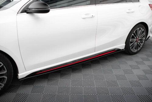 Maxton Street Pro side skirt diffusers for Kia Ceed GT Mk3 / Proceed Mk1