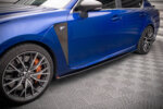 Maxton Street Pro side skirt diffusers for Lexus GS F Mk4 Facelift