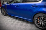 Maxton Street Pro side skirt diffusers for Lexus GS F Mk4 Facelift