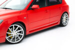Maxton Street Pro side skirt diffusers for Mazda 3 MPS Mk1