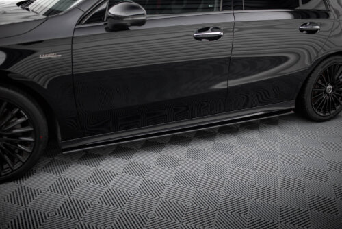Maxton Street Pro side skirt diffusers for Mercedes-AMG A35 W177 Facelift
