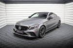 Maxton Street Pro side skirt diffusers for Mercedes-AMG C43 Coupe / Cabrio C205 Facelift / A205 Facelift