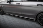 Maxton Street Pro side skirt diffusers for Mercedes-AMG C63 Sedan / Estate W205 Facelift