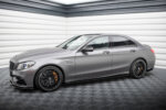 Maxton Street Pro side skirt diffusers for Mercedes-AMG C63 Sedan / Estate W205 Facelift