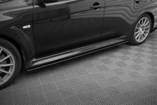 Maxton Street Pro side skirt diffusers for Mitsubishi Lancer EVO X