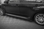 Maxton Street Pro side skirt diffusers for Mitsubishi Lancer EVO X