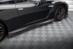 Maxton Street Pro side skirt diffusers for Nissan GTR R35 Facelift