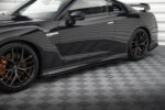 Maxton Street Pro side skirt diffusers for Nissan GTR R35 Facelift